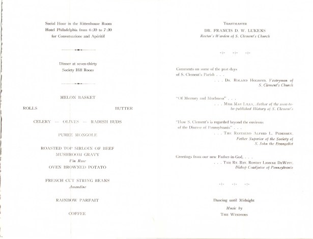 CentennialDinner1964-2