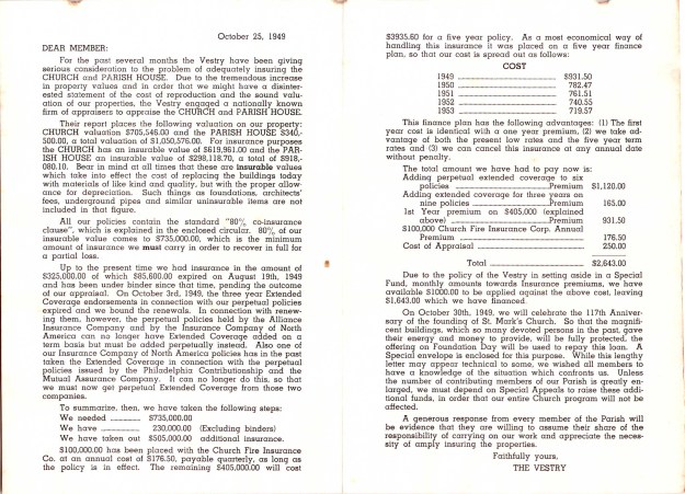 StMarksFoundationDay1949-2