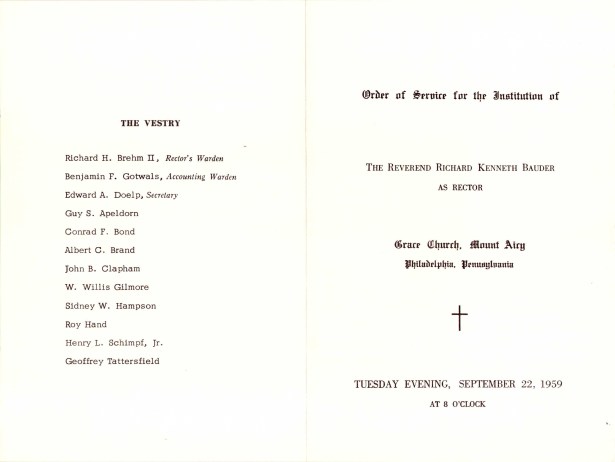 InstitutionofRichardKennethBauderasRector1959Mayalreadyhavethisone-1