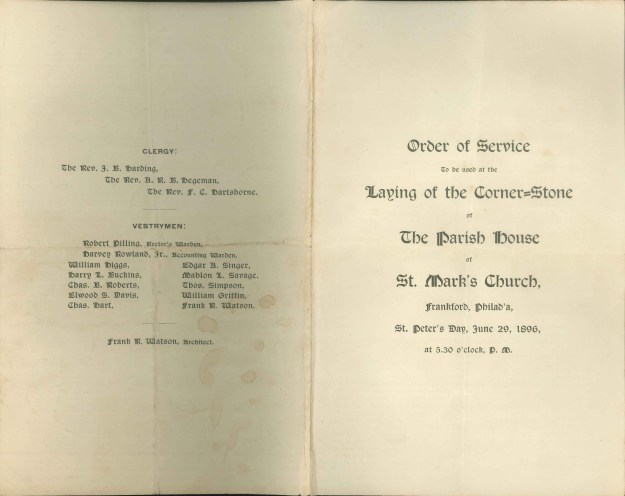 OrderofServiceLayingoftheCornerStone-1